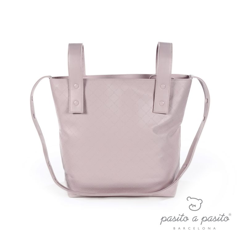 pasito a pasito pink changing bag