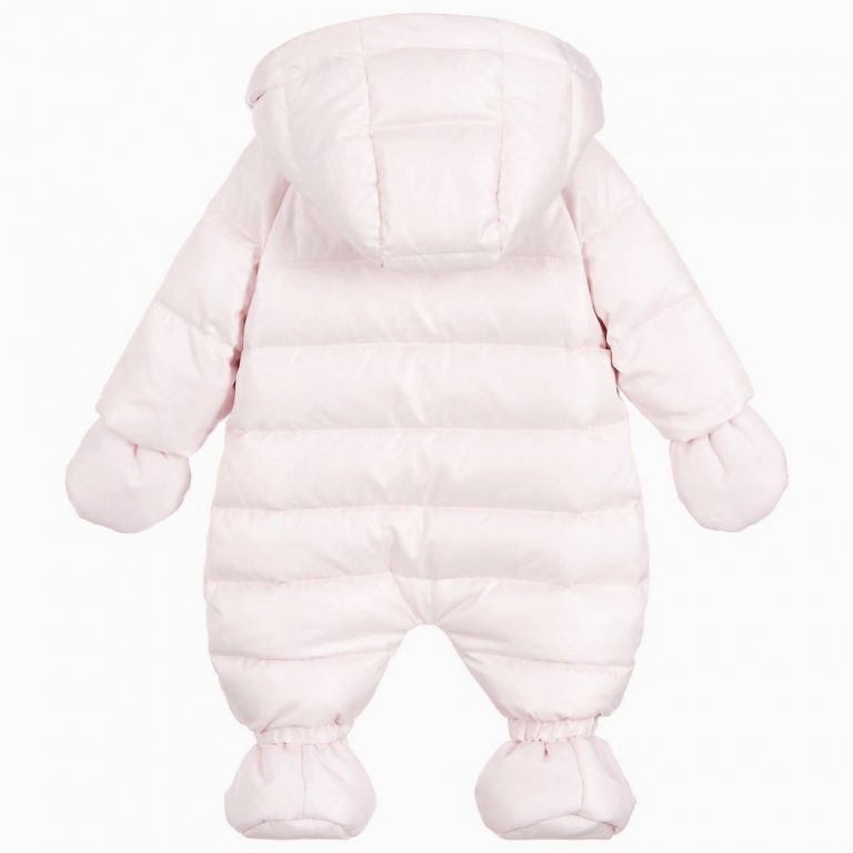 fun &fun baby girls pink snowsuit